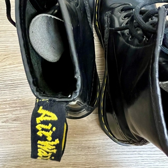 Dr. MARTENS Made in England Black Leather Combat Boots Women's 10 Vintage
Grunge - Picture 7 of 14